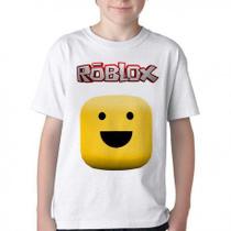 Camiseta Infantil ou adulto Roblox Carinha Blusa Criança todos tamanhos