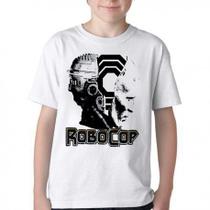 Camiseta Infantil ou adulto Robocop Policial Blusa Criança todos tamanhos Camiseta Infantil ou adulto Robocop Policial Blusa Criança todos tamanhos