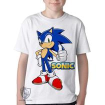 Camiseta Infantil ou adulto Sonic II Blusa Criança todos tamanhos