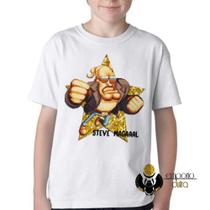 Camiseta Infantil ou adulto Steve Magal Blusa Criança todos tamanhos