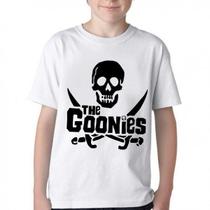 Camiseta Infantil ou adulto The Goonies Caveira Blusa Criança todos tamanhos Camiseta Infantil ou adulto The Goonies Caveira Blusa Criança todos tamanhos