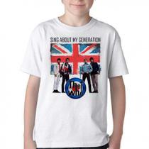 Camiseta Infantil ou adulto The Who Banda Blusa Criança todos tamanhos