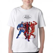 Camiseta Infantil ou adulto Think about Martha Blusa Criança todos tamanhos