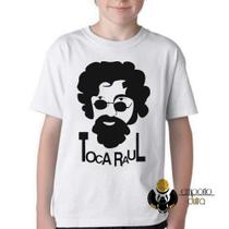 Camiseta Infantil ou adulto Toca Raul Blusa Criança todos tamanhos