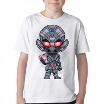 Camiseta Infantil ou adulto Ultron Blusa Criança todos tamanhos