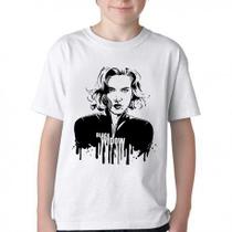 Camiseta Infantil ou adulto Viúva Negra Blusa Criança todos tamanhos