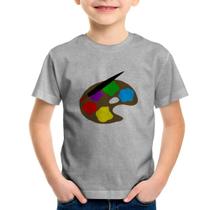 Camiseta Infantil Paint Colors Artboard - Foca na Moda