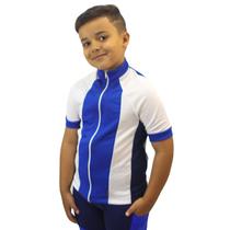 Camiseta Infantil para Ciclismo Camisa Bike Ciclista Mtb com bolso