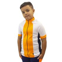 Camiseta Infantil para Ciclismo Camisa Bike Ciclista Mtb com bolso Camiseta Infantil para Ciclismo Camisa Bike Ciclista Mtb com bolso