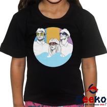 Camiseta Infantil Paramore 100% Algodão Banda Rock Geeko