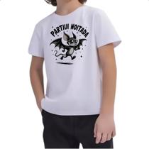 Camiseta Infantil Partiu Noitada Morcego