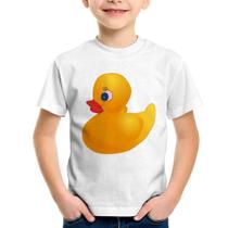 Camiseta Infantil Patinho de Borracha - Foca na Moda