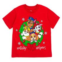 Camiseta Infantil Paw Patrol - Skye, Chase, Marshall e Rubble (6 Anos)