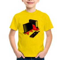Camiseta Infantil PC Gamer - Foca na Moda