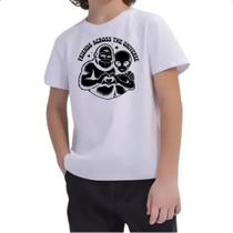 Camiseta Infantil Pe Grande e ET amigos Camiseta Infantil Pe Grande e ET amigos