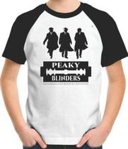 Camiseta Infantil Peaky Blinders Navalhas