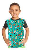 Camiseta Infantil Peanuts Snoopy Full Print Ref:67 Camiseta Infantil Peanuts Snoopy Full Print Ref:67