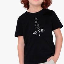 Camiseta Infantil Peregrino Estampada Para Menino Masculina
