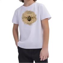 Camiseta Infantil Pergaminho Escaravelho