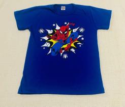 Camiseta Infantil Personagem Homem Aranha - Império Kids