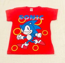 Camiseta Infantil Personagem Super Sonic