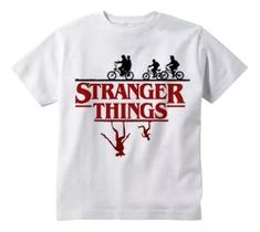 Camiseta Infantil Personalizada Stranger Things