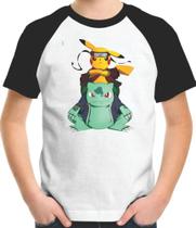 Camiseta Infantil Picachu Ninja