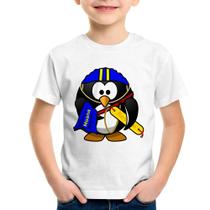 Camiseta Infantil Pinguim Salva Vidas - Foca na Moda