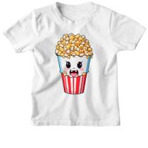 Camiseta Infantil Pipoca cinema feliz - Alearts