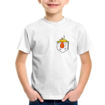 Camiseta Infantil Pocket Bug - Foca na Moda