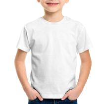 Camiseta Infantil Poliéster Básica Lisa - Foca na Moda