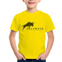Camiseta Infantil Polymath The Securities Token Platform - Foca na Moda