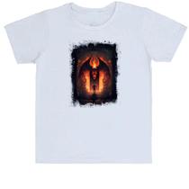 Camiseta Infantil Portal do inferno 7 Camiseta Infantil Portal do inferno 7
