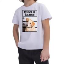 Camiseta Infantil Procura-se um caramelo