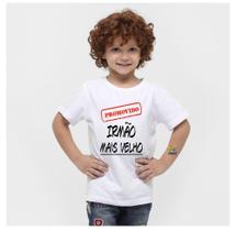 Camiseta Infantil Promovido a Irmão mais Velho Est. CARIMBO - Zlprint
