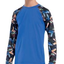 Camiseta Infantil Proteçao UV Conforto Manga Longa Mash