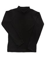 Camiseta infantil proteção Uv preta 0 a 16 anos