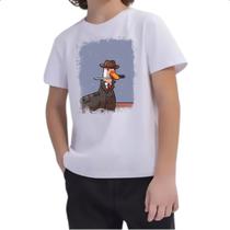 Camiseta Infantil Psicopato Camiseta Infantil Psicopato