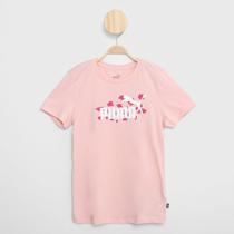 Camiseta Infantil Puma Essentials Animal Menina