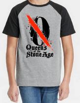 Camiseta Infantil Queens Of The Stone Age - Alternativo Basico