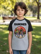 Camiseta Infantil Ramones Simpson