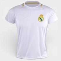 Camiseta Infantil Real Madrid Merengue Menino - Branco - 12