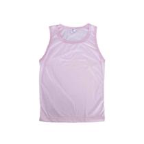 Camiseta Infantil Regata Rosa Bebê