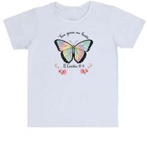 Camiseta Infantil Religiosa sua graça me basta