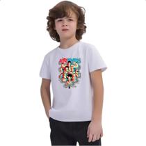 Camiseta Infantil Retro monsters