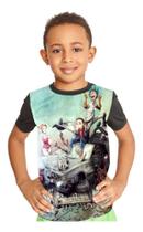 Camiseta Infantil Rick And Morty De Volta No Futuro Ref:704