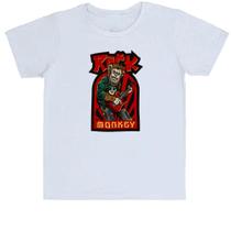 Camiseta Infantil Rock Monkey