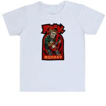 Camiseta Infantil Rock Monkey