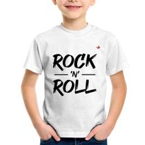 Camiseta Infantil Rock n Roll - Foca na Moda