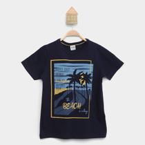 Camiseta Infantil Rovitex Beach Menino